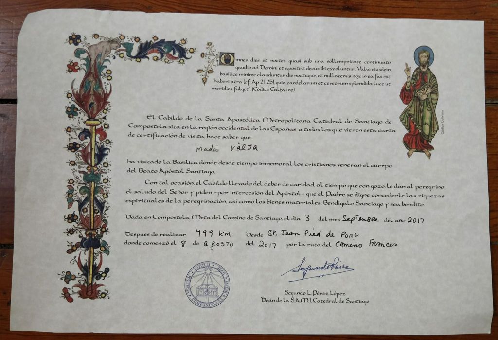 Camino Frances day 27: Arzúa to Santiago de Compostela&nbsp;(39,2km)